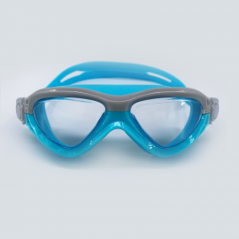 Blue goggle clear lens with buckle