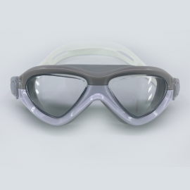 White goggle clear lens with buckle