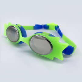 Green goggle mirror lens with back buckle