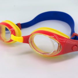 Orange Yellow Goggle clear lens