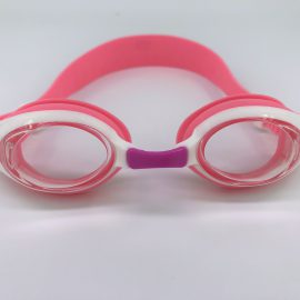 Peach white Goggle clear lens