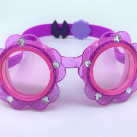 Flower purple goggle