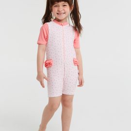 Cherry Printed Sun Protective Suit